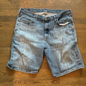 WRANGLER Men's denim shorts jorts 38 Regular relaxed fit